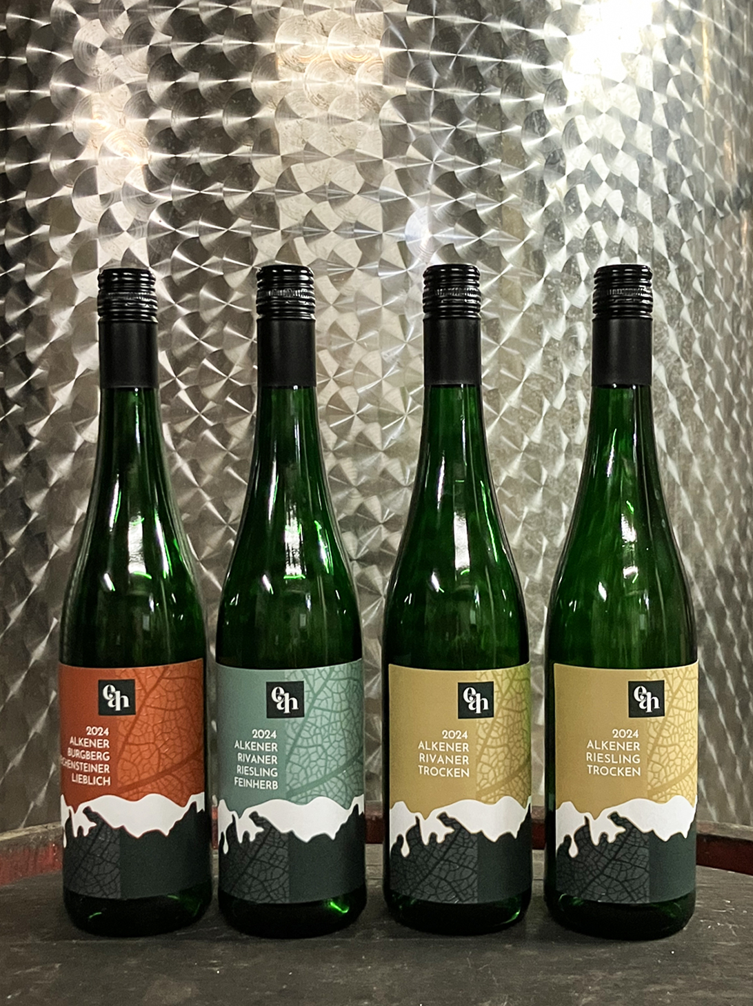 Die ersten vier Weinsorten 2024 auf einen Blick